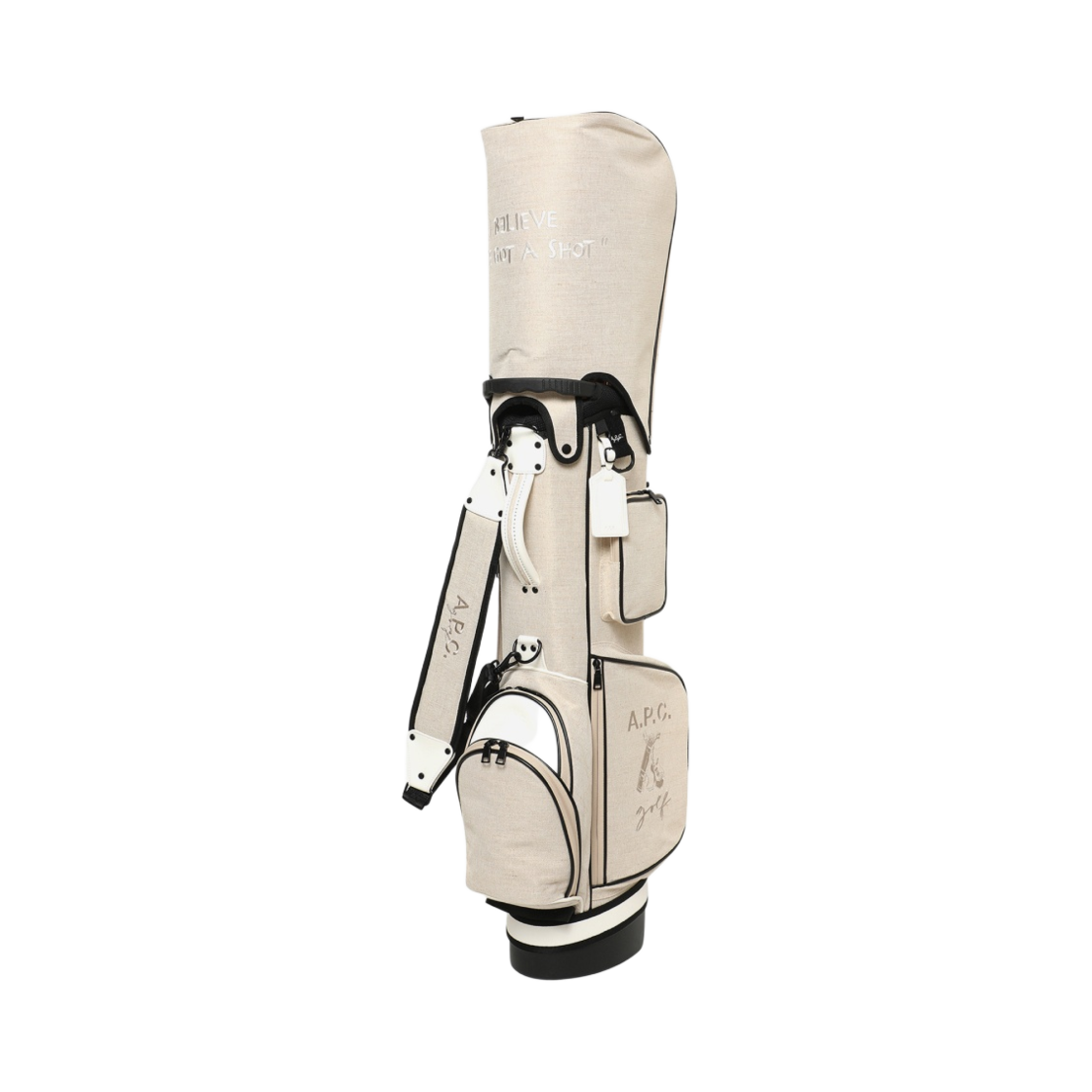 아페쎄 골프 진스 캐디백 베이지(A.P.C. Golf Jean's Caddie Bag Beige)