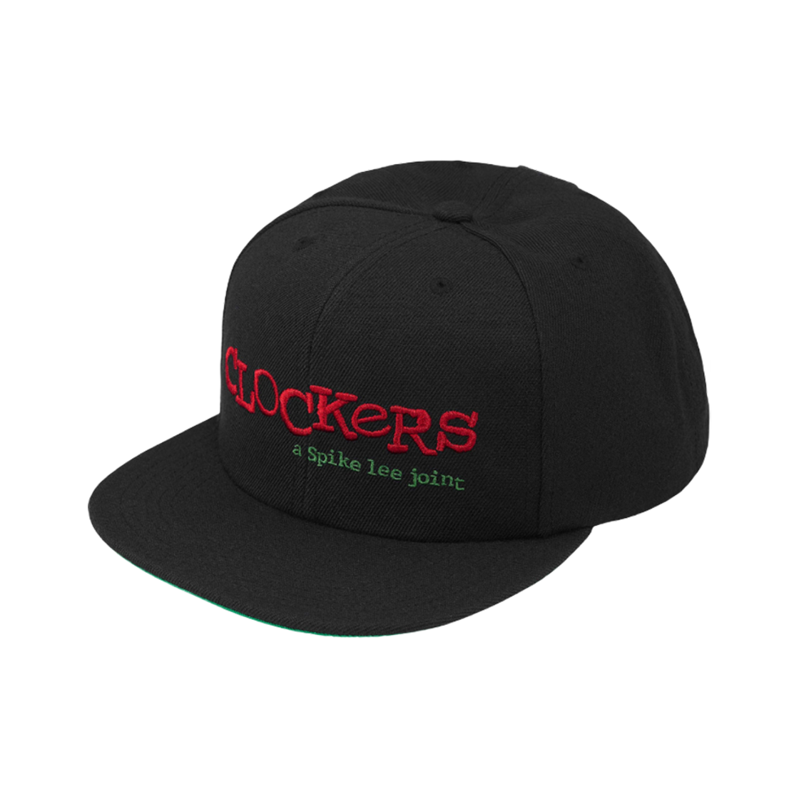 - Supreme x 40 Acres Clockers 6-Panel Black - 25SS