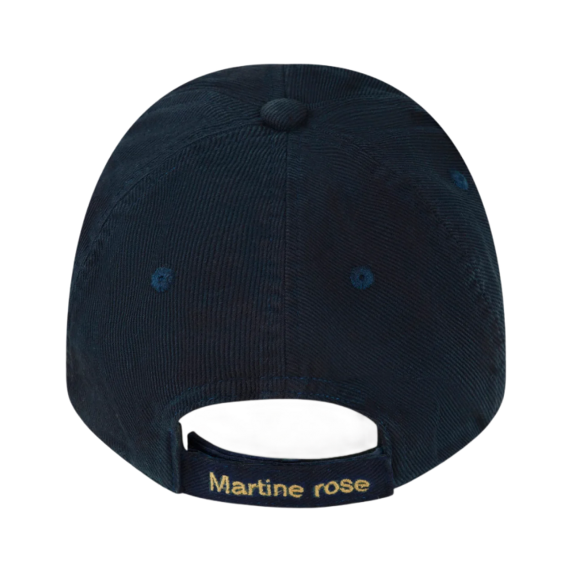 마틴 로즈 컷 픽 백 캡 네이비(Martin Rose Cut Peak Back Cap Navy) - 2