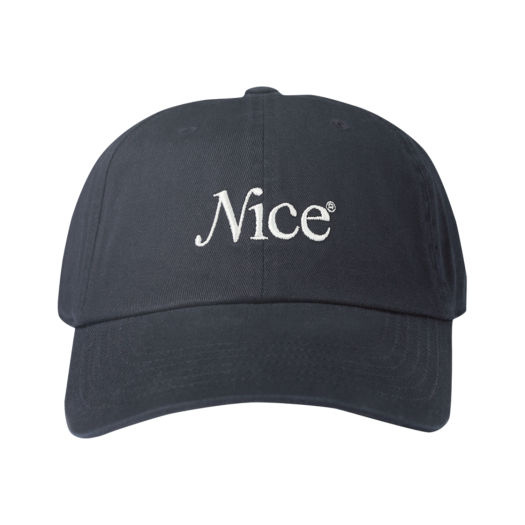 ★NICE WEATHER★ NW parody cap navy NICE WEATHER＞ ・Nice Weather Apparel ORIGINAL LOGO CAP