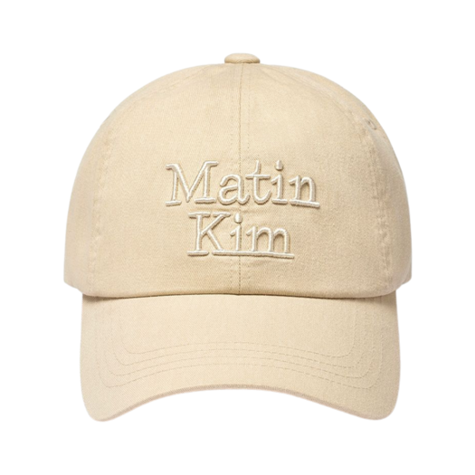 마뗑킴 마카롱 로고 볼캡 라이트 핑크 | Matin Kim | KREAM