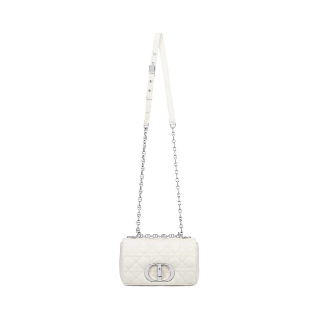 디올 스몰 카로백 서플 까나쥬 카프스킨 라떼(Dior Small Caro Bag Supple Cannage Calfskin Latte) - 4