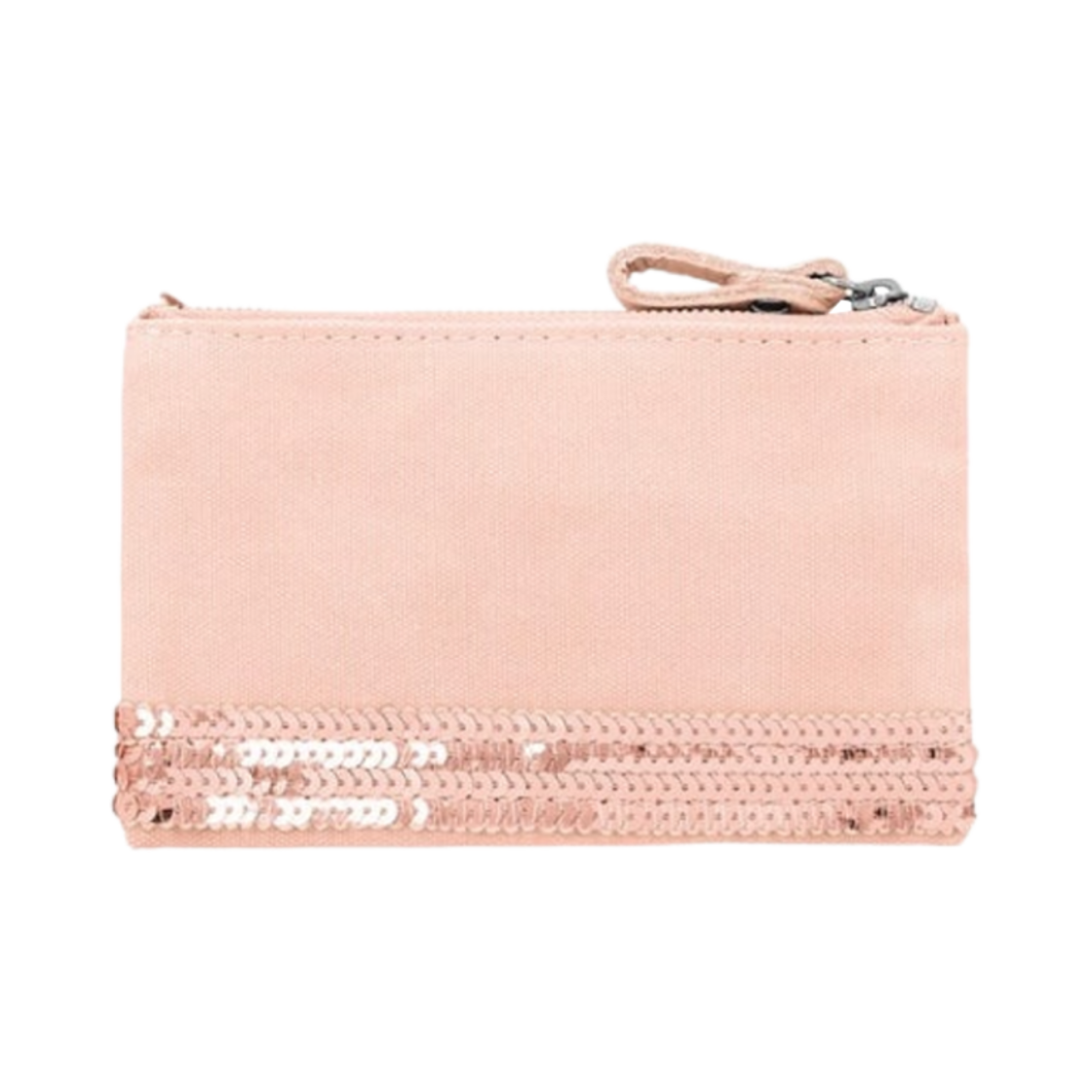 0PVE01-V42017-351 Vanessa Bruno Spangle Small Zipped Clutch Pink