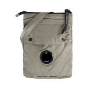 C.P. Company Nylon B Crossbody Pouch Silver Sage Brown - 23FW