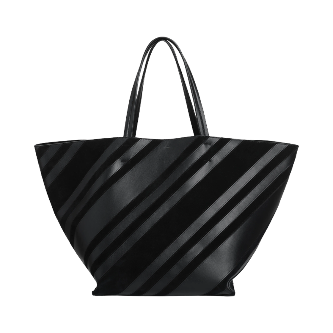 AB22-LT0057-900BK-S Phoebe Philo Basket Cabas Black