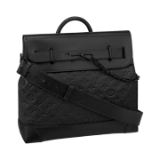 Louis Vuitton Steamer PM Taurillon Monogram Black