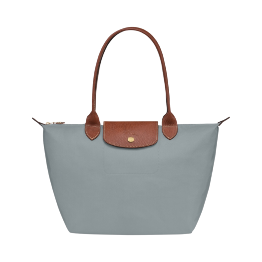 L2605089P80 Longchamp Le Pliage Original Tote Bag M Steel
