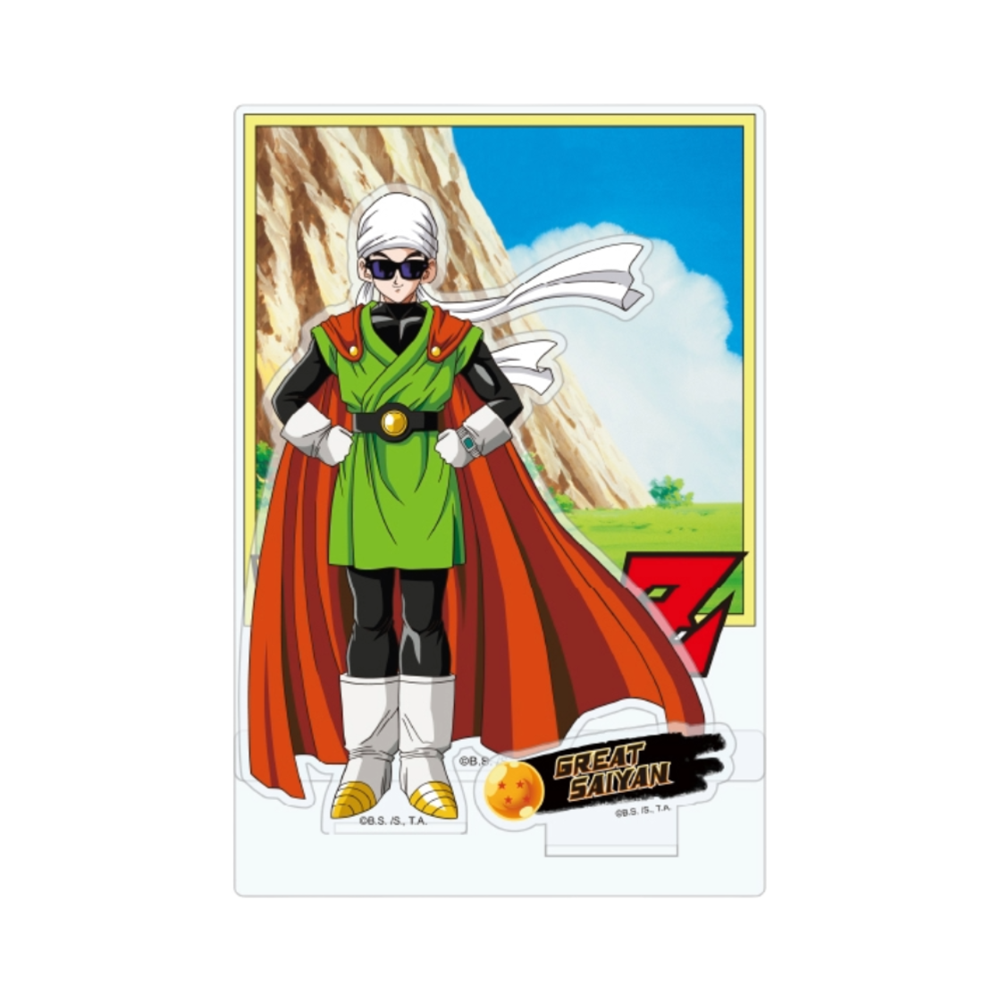 드래곤볼 DBZ 아크릴 디오라마 그레이트 사이어맨(Dragonball Acrylic Diorama Goku Great Saiyan)