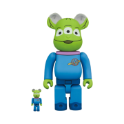 Bearbrick Disney Toy Story Alien 100% & 400% Set