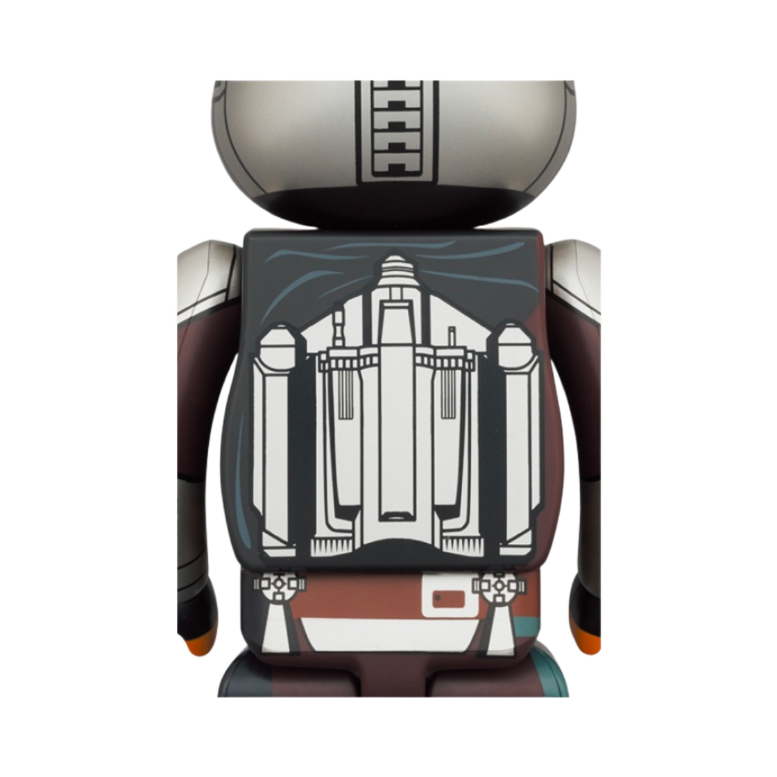 베어브릭 스타워즈 더 만달로리안 베스카 아머 100% & 400% 세트(Bearbrick Star Wars The Mandalorian Beskar Armor 100% & 400% Set) - 4
