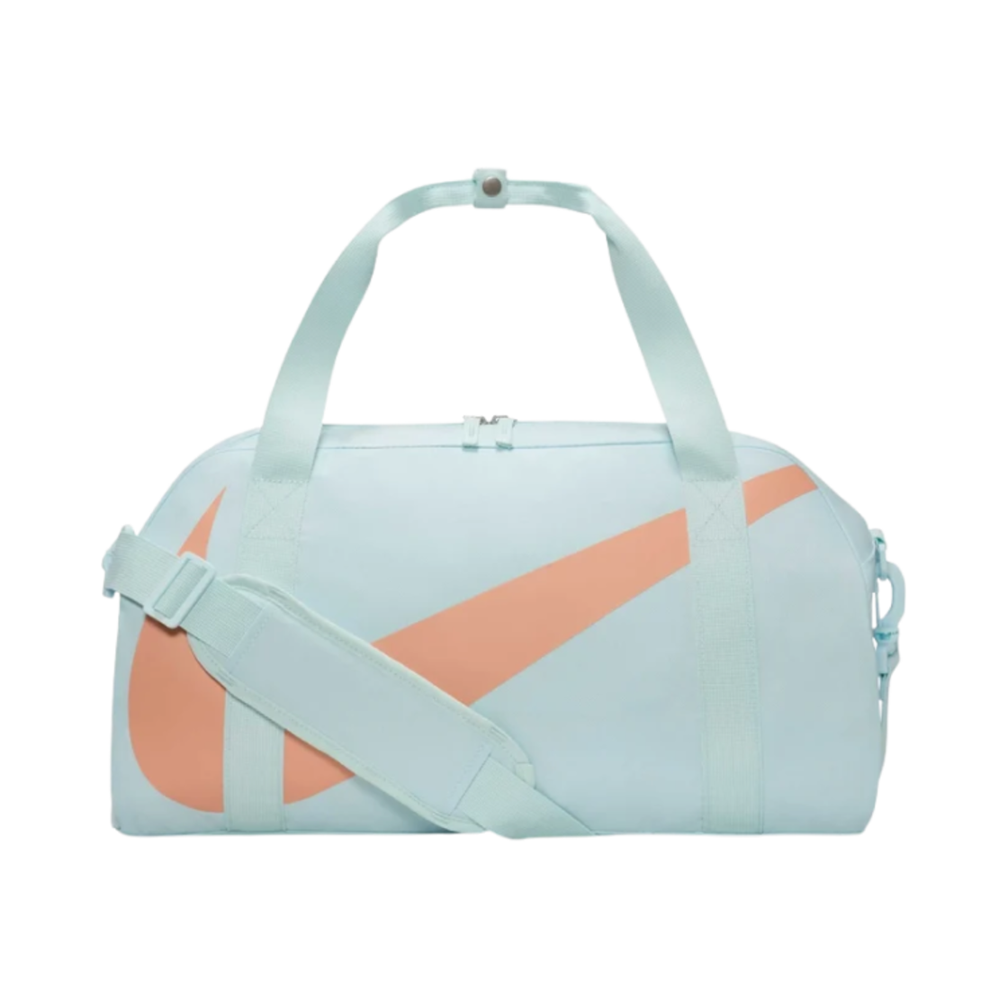 DR6100-474 (Kids) Nike Gym Club Duffle Bag 25L Glacier Blue Apricot Agate