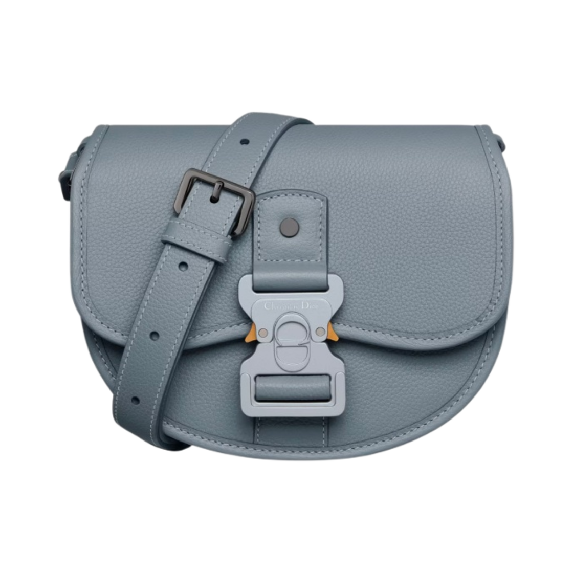 디올 미니 라이트 갤럽 백 스트랩 디올 그레이 그레인드 카프스킨(Dior Mini Gallop Bag Strap Dior Gray Grained Calfskin) - 1