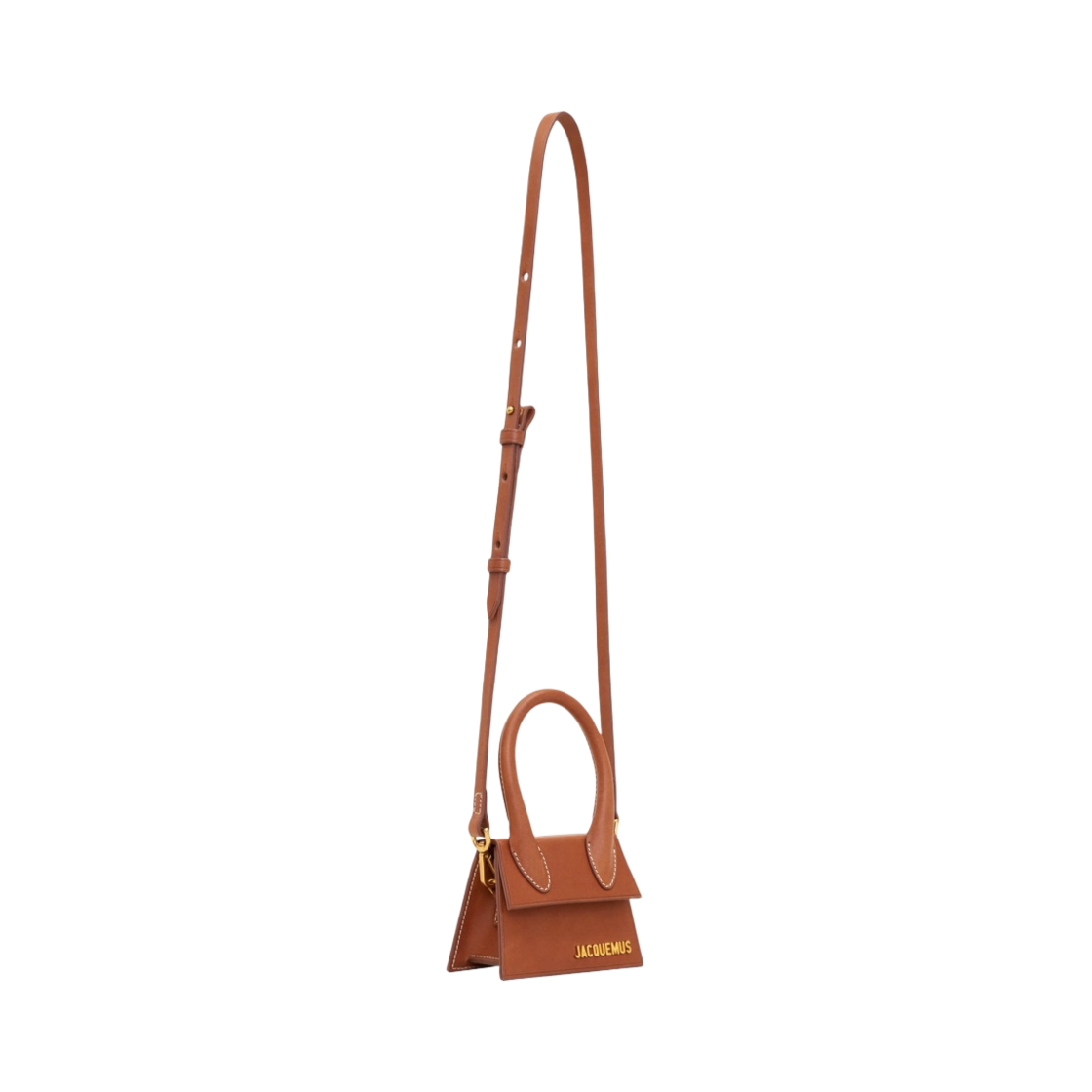 자크뮈스 르 치키토 미니 레더 백 브라운(Jacquemus Le Chiquito Moyen Mini Leather Bag Brown) - 4