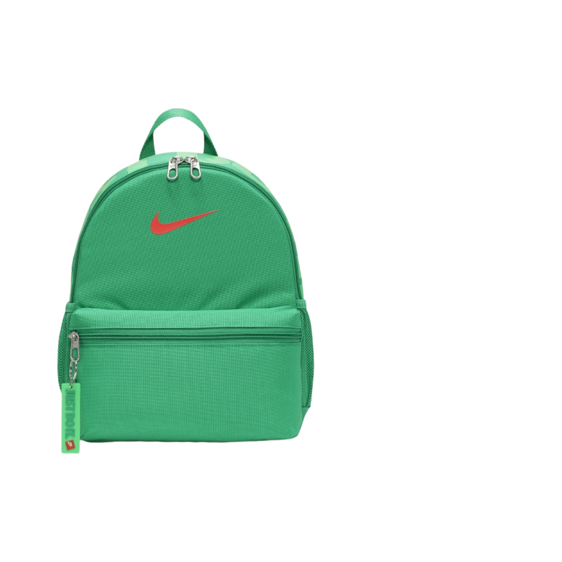 (키즈) 나이키 브라질리아 JDI 미니 백팩 11L 스타디움 그린((Kids) Nike Brasilia JDI Mini Backpack 11L Stadium Green) - 1