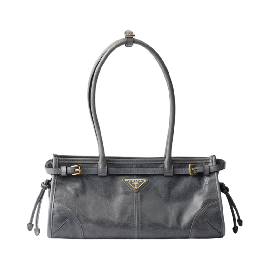 1BA426-2CYR-F03X2 Prada Medium Leather Handbag Air Force Blue