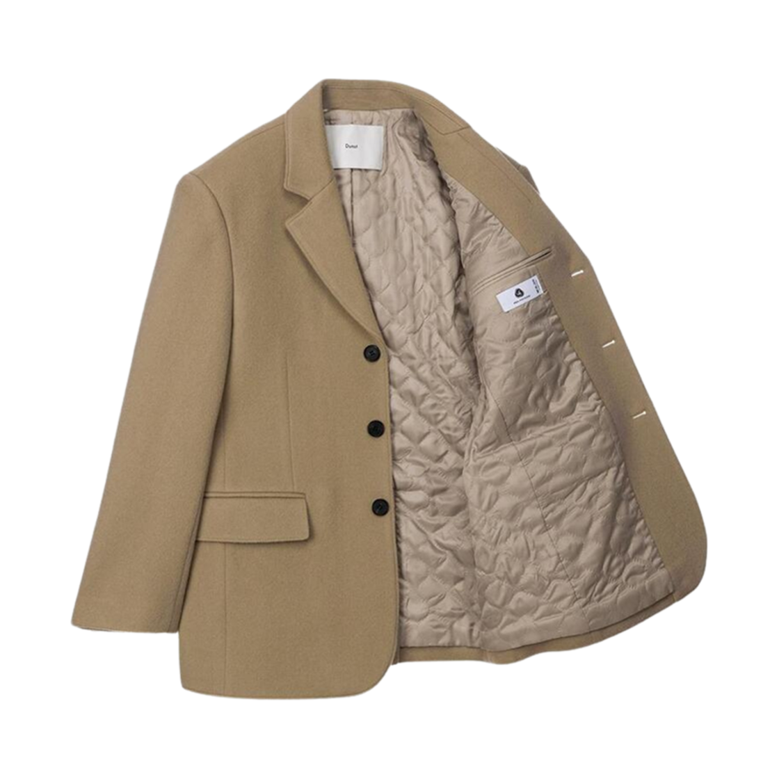 던스트 쓰리 버튼 캐시미어 자켓 카멜(Dunst 3 Button Cashmere Jacket Camel) - 3
