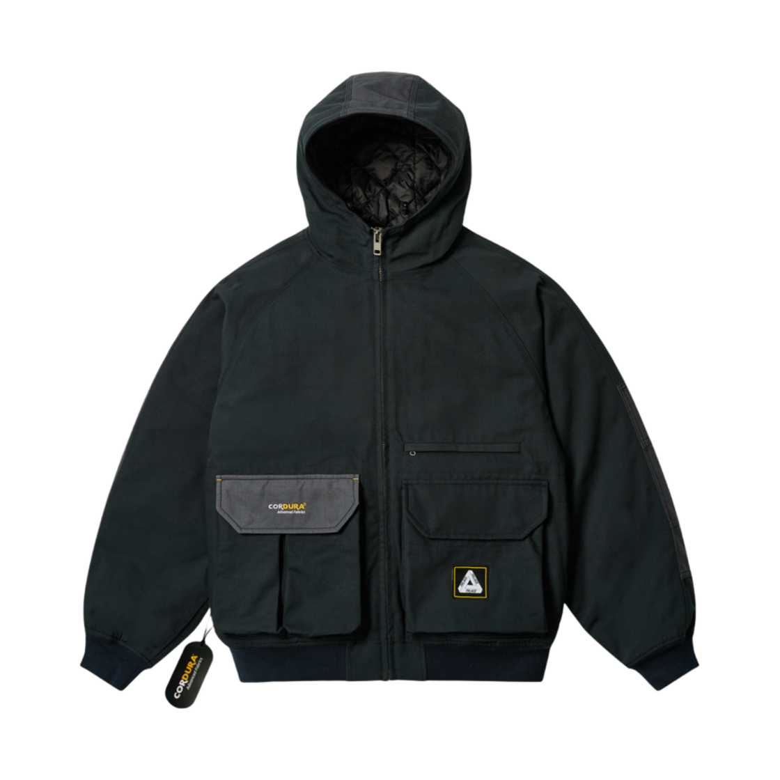 palace BOSSY CANVAS JACKET BLACK 希少Sサイズ