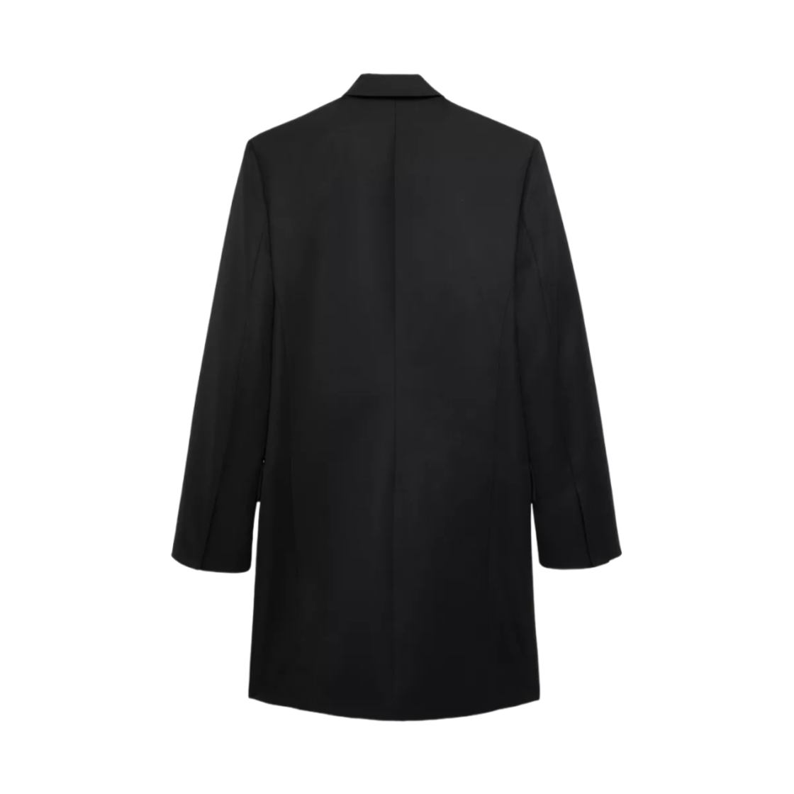 (W) 자라 x 스테파노 필라티 울 프록 코트 버튼 블랙((W) Zara x Stefano Pilati Wool Frock Coat Buttons Black) - 2
