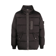 Stone Island 43619 Nylon Metal Econyl Regenerated Nylon Down Jacket Dark Grey - 22FW