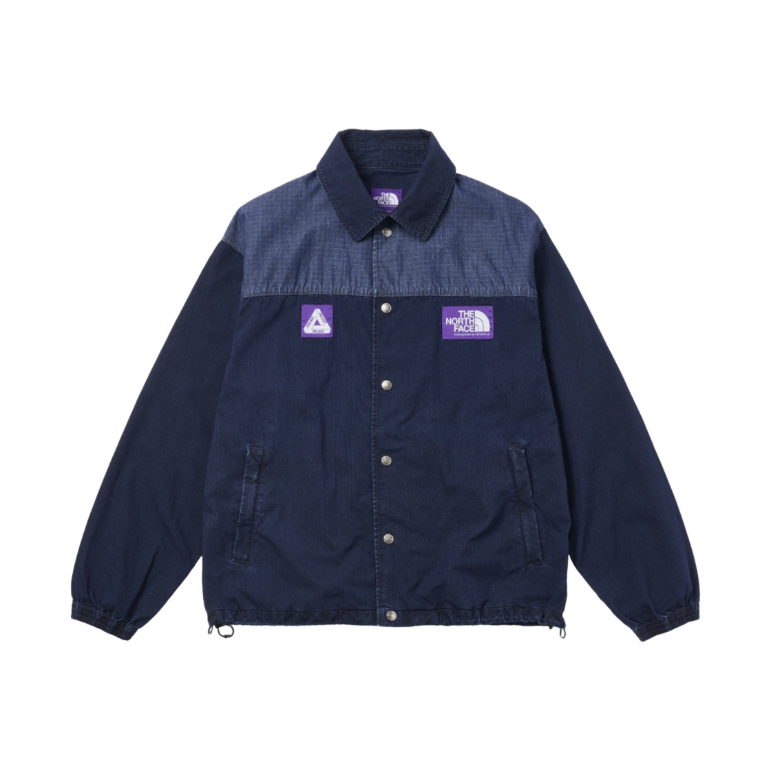 팔라스 x 노스페이스 퍼플 라벨 인디고 립스탑 코치 자켓(Palace x The North Face Purple Label Indigo Ripstop Coach Jacket) - 1