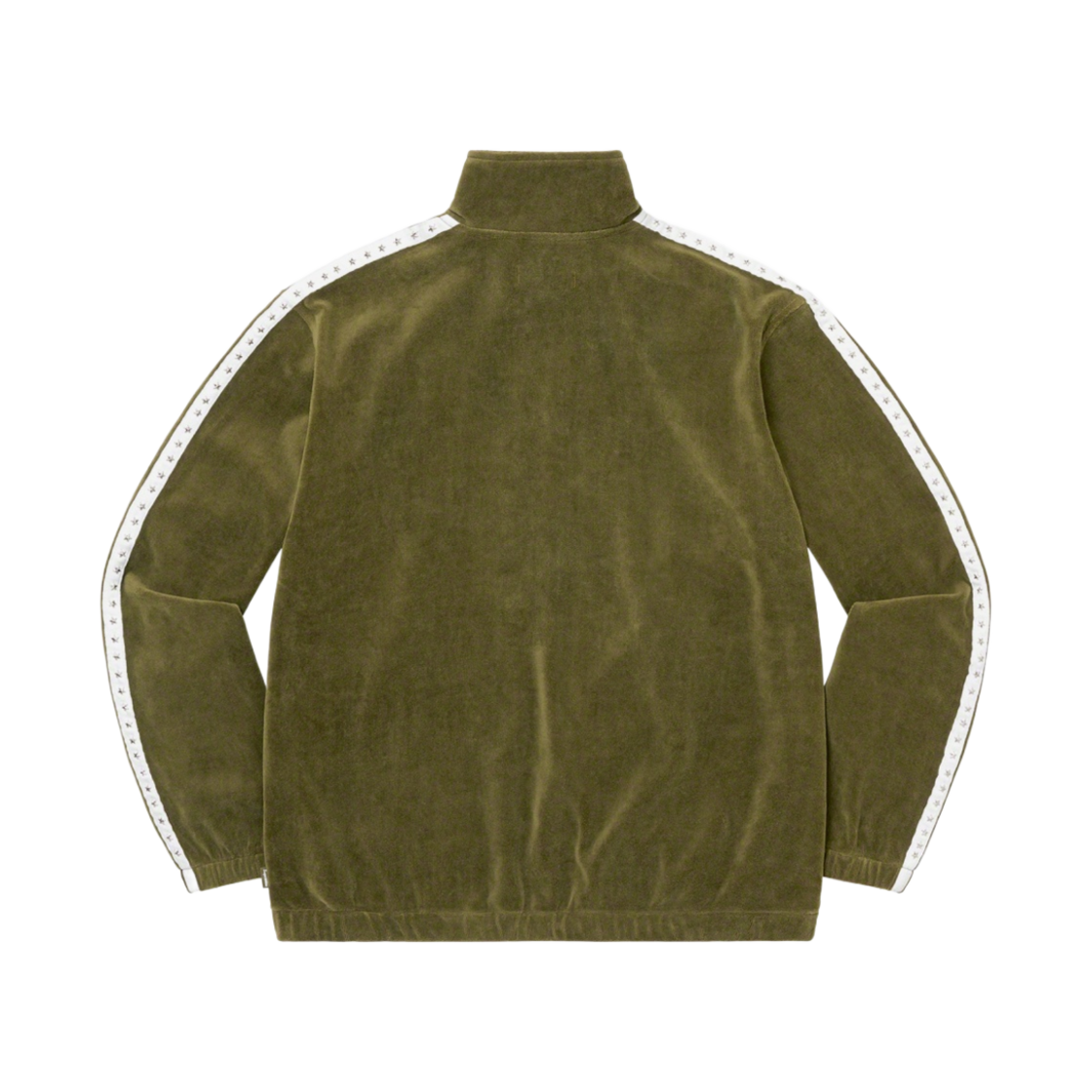 슈프림 스터드 벨루어 트랙 자켓 올리브 - 22FW(Supreme Studded Velour Track Jacket Olive - 22FW) - 2