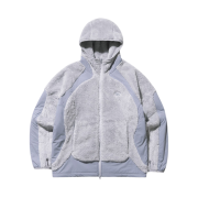 Sansan Gear Fleece Hooded Jacket Light Grey - 23FW