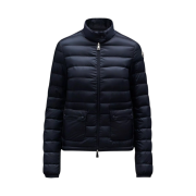 (W) Moncler Lans Short Down Jacket Night Blue - 23SS