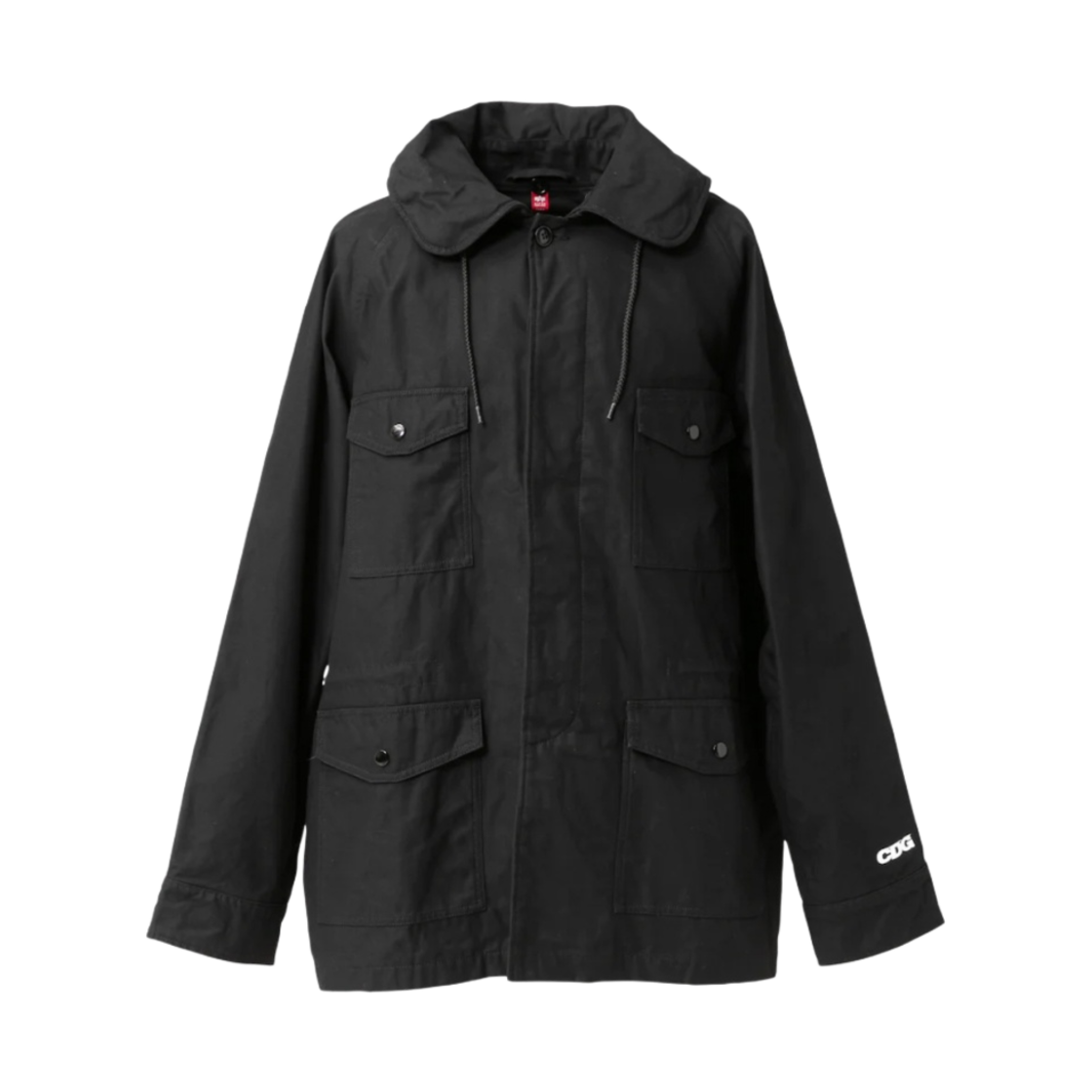 CDG x 알파 인더스트리 에어 포스 필드 자켓 블랙(CDG x Alpha Industries Air Force Field Jacket Black)