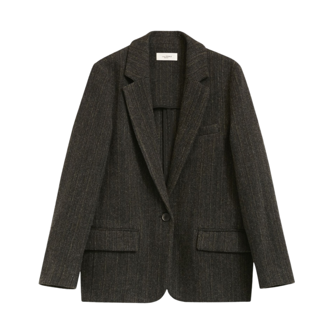 (W) 이자벨 마랑 샤를린 울 자켓 블랙((W) Isabel Marant Charlyne Wool Jacket Black) - 1