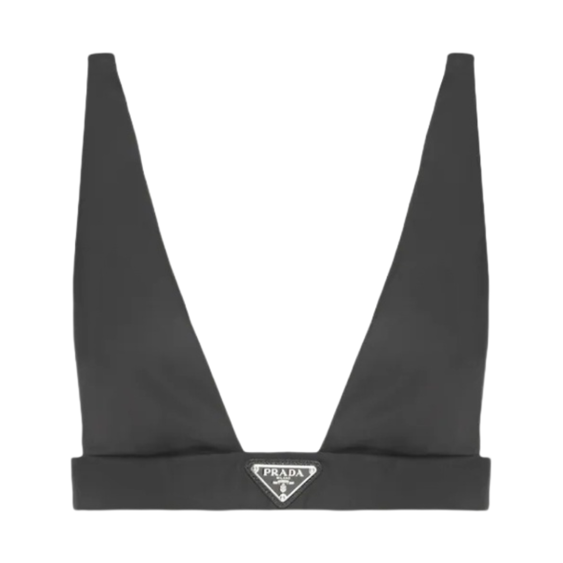 (W) 프라다 리나일론 탑 블랙((W) Prada Re-Nylon Top Black) - 1