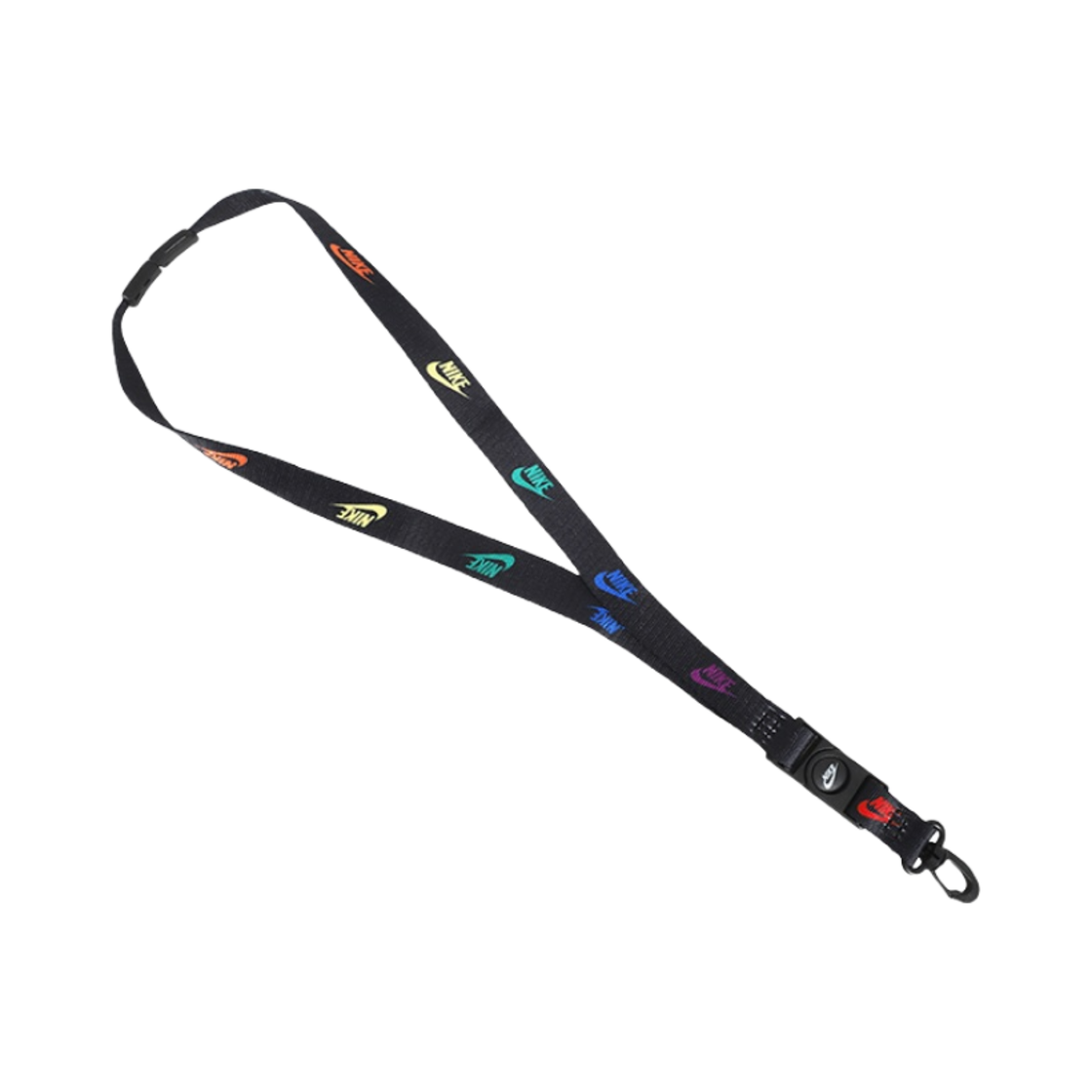 HF3596-048 Nike Club Standard Lanyard Black Multicolor