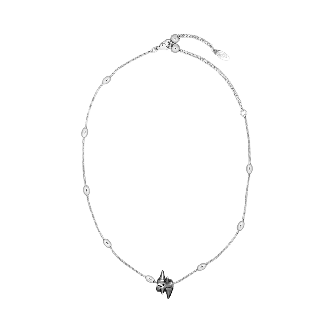 NO627B Sentiments No.627 Necklace Black