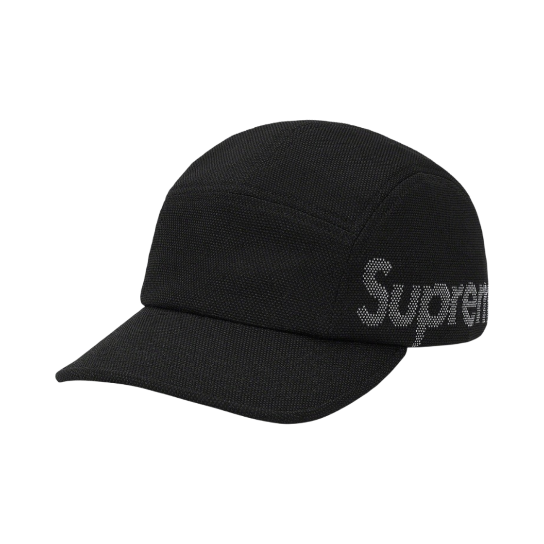 슈프림 자카드 피케 캠프캡 블랙 - 21SS