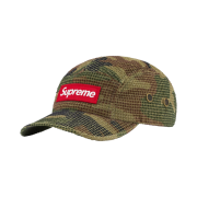 Supreme Camo Grid Velvet Camp Cap Woodland Camo - 22FW