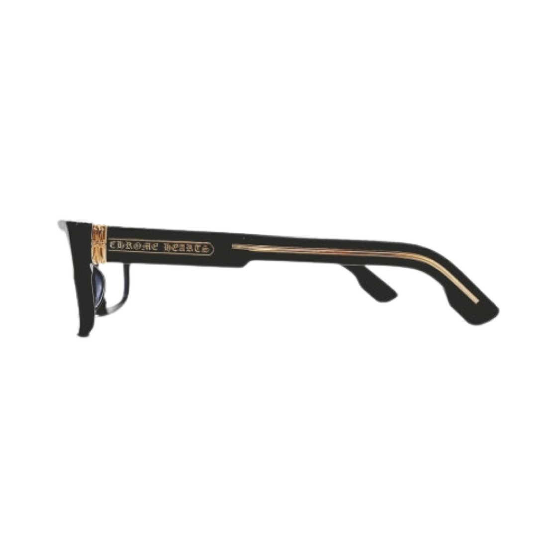 크롬하츠 투 틱 블랙 18K 골드 플레이트(Chrome Hearts 2 Thick Black 18K Gold Plated) - 2