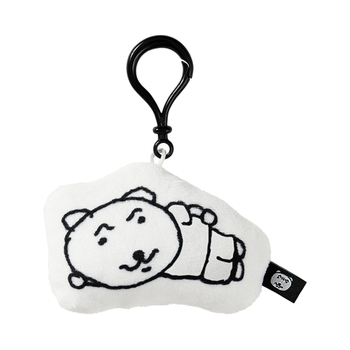 E2412_0159 earpearp X Dajai Yusanmu I Want to Rest More Covy Cushion Keychain White
