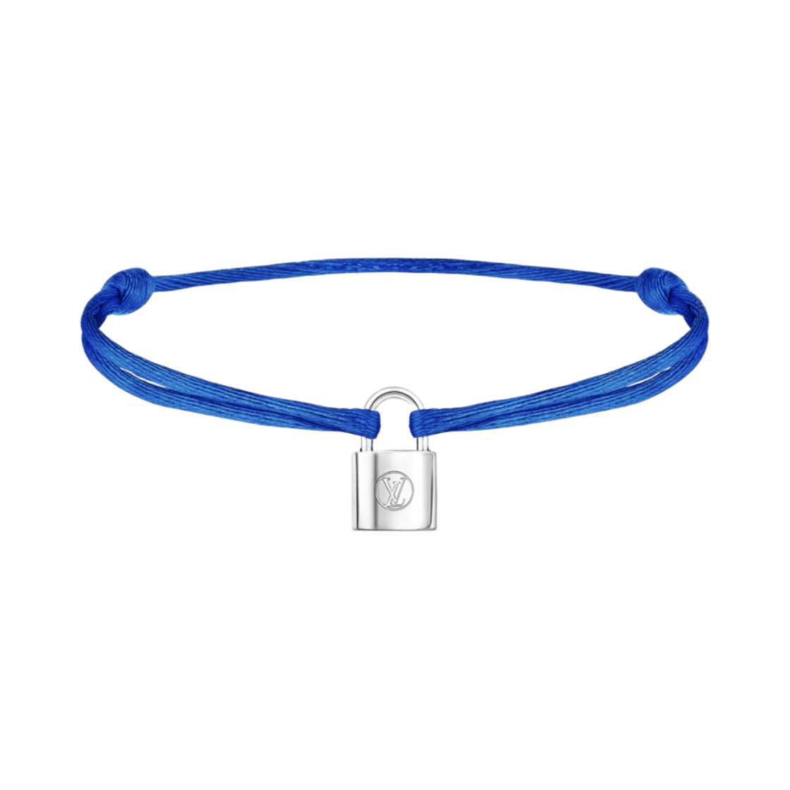 루이비통 실버 락킷 컬러 브레이슬릿 스털링 실버 인디고 블루(Louis Vuitton Silver Lockit Color Bracelet Sterling Silver Indigo Blue) - 1