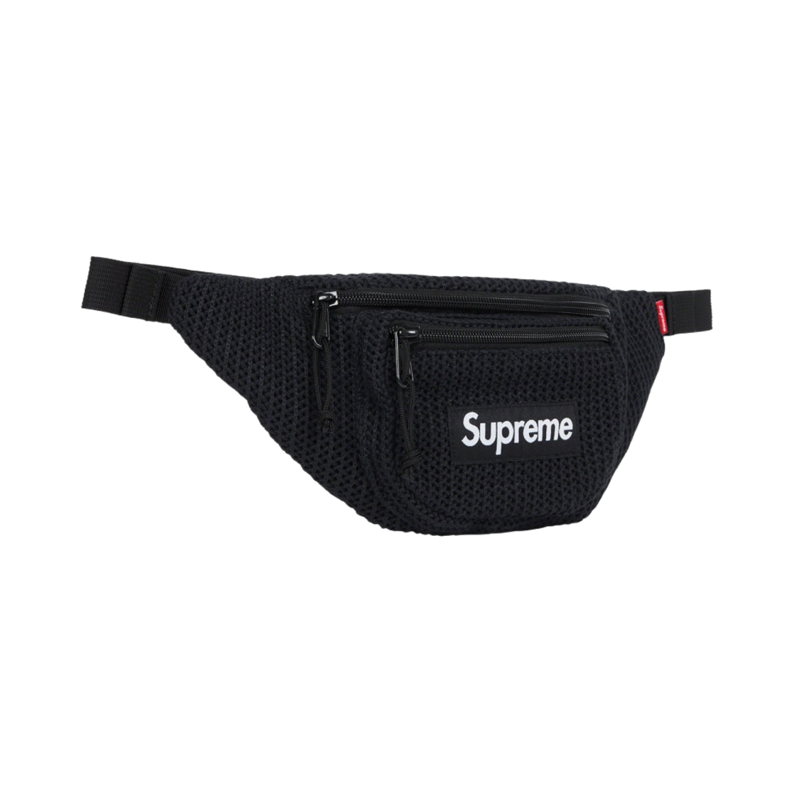 슈프림 스트링 웨이스트백 블랙 - 21SS(Supreme String Waist Bag Black - 21SS) - 2