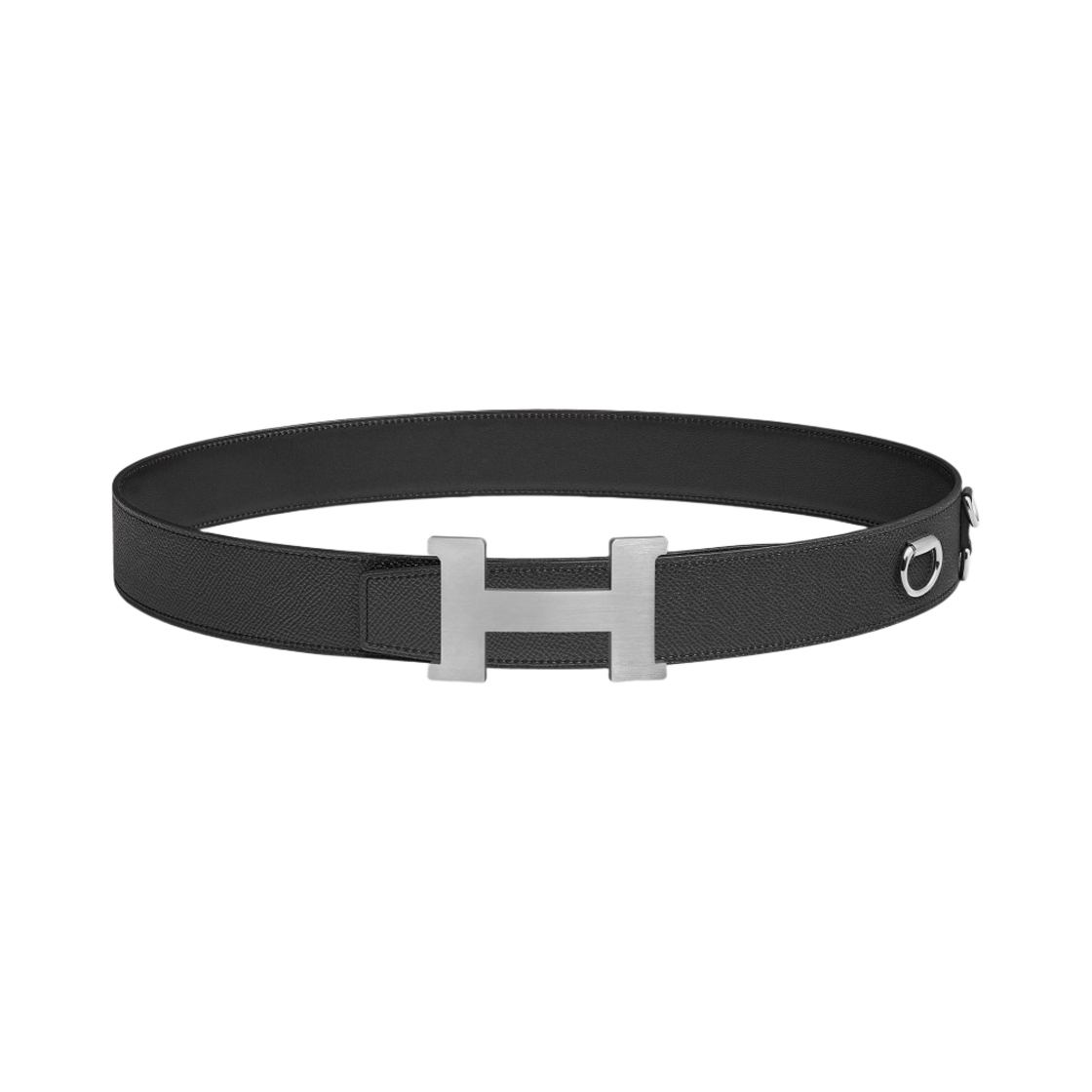 에르메스 콘스탄스 벨트 버클 & 리버서블 가죽 스트랩 38mm & 그리 모옌 누아(Hermes Constance Belt Buckle & Reversible Leather Strap 38mm & Gris Moyen Noir) - 1