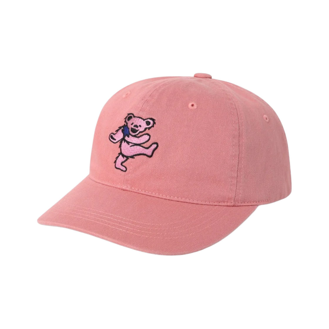 디스이즈네버댓 x 그레이트풀 데드 댄싱 베어 캡 더스티 핑크