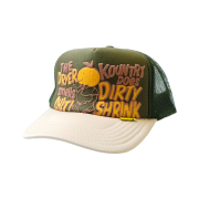 Kapital Kountry Dirty Shrink Truck Cap Khaki Kinari