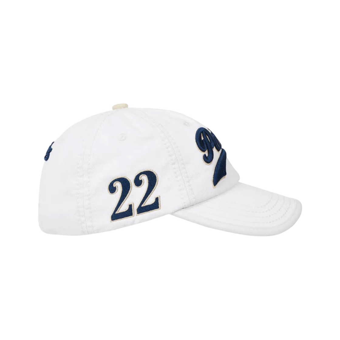 팔라스 스크립트 6-패널 캡 화이트 - 22SS(Palace Script 6-Panel White - 22SS) - 2