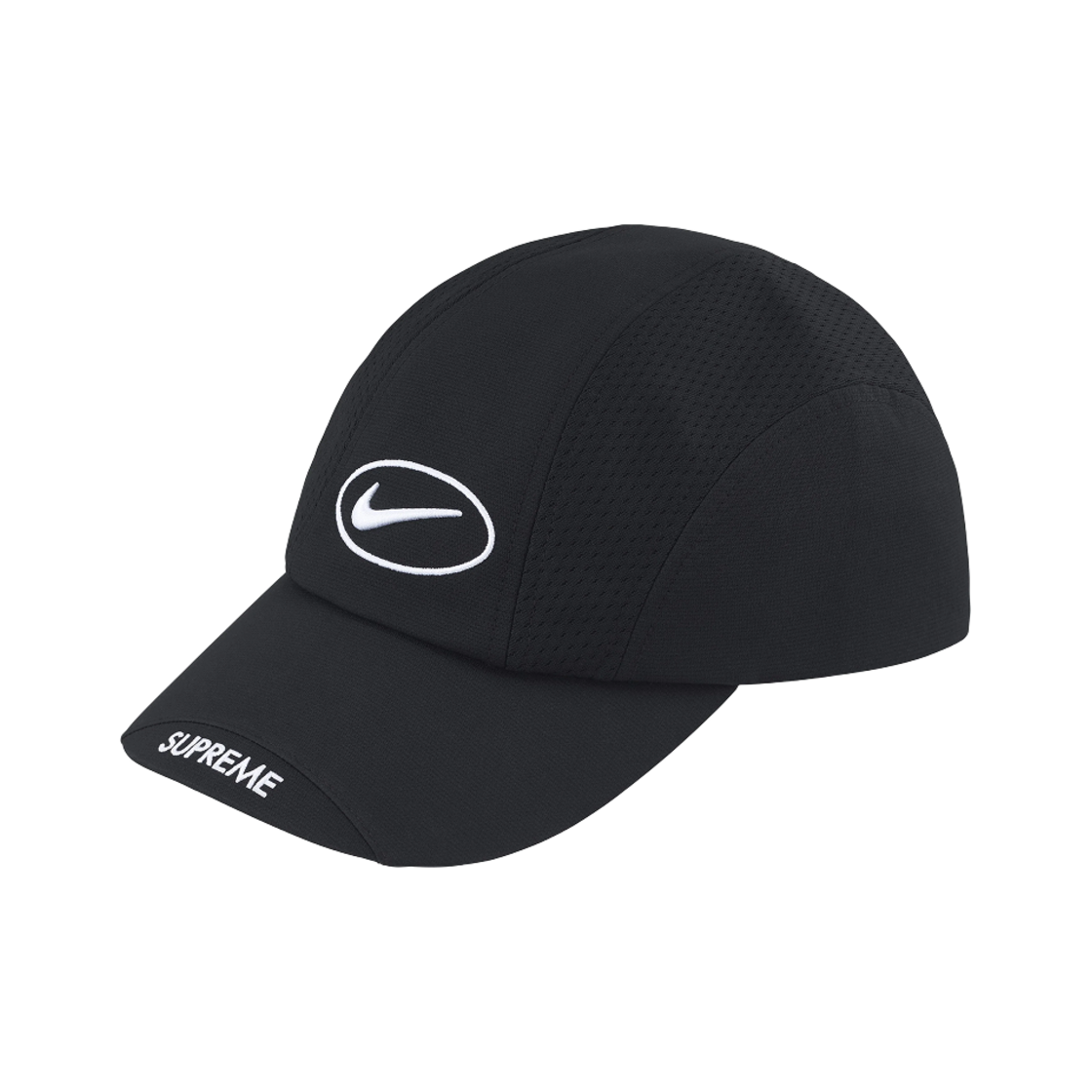 슈프림 x 나이키 러닝 햇 블랙 - 25SS(Supreme x Nike Running Hat Black - 25SS)