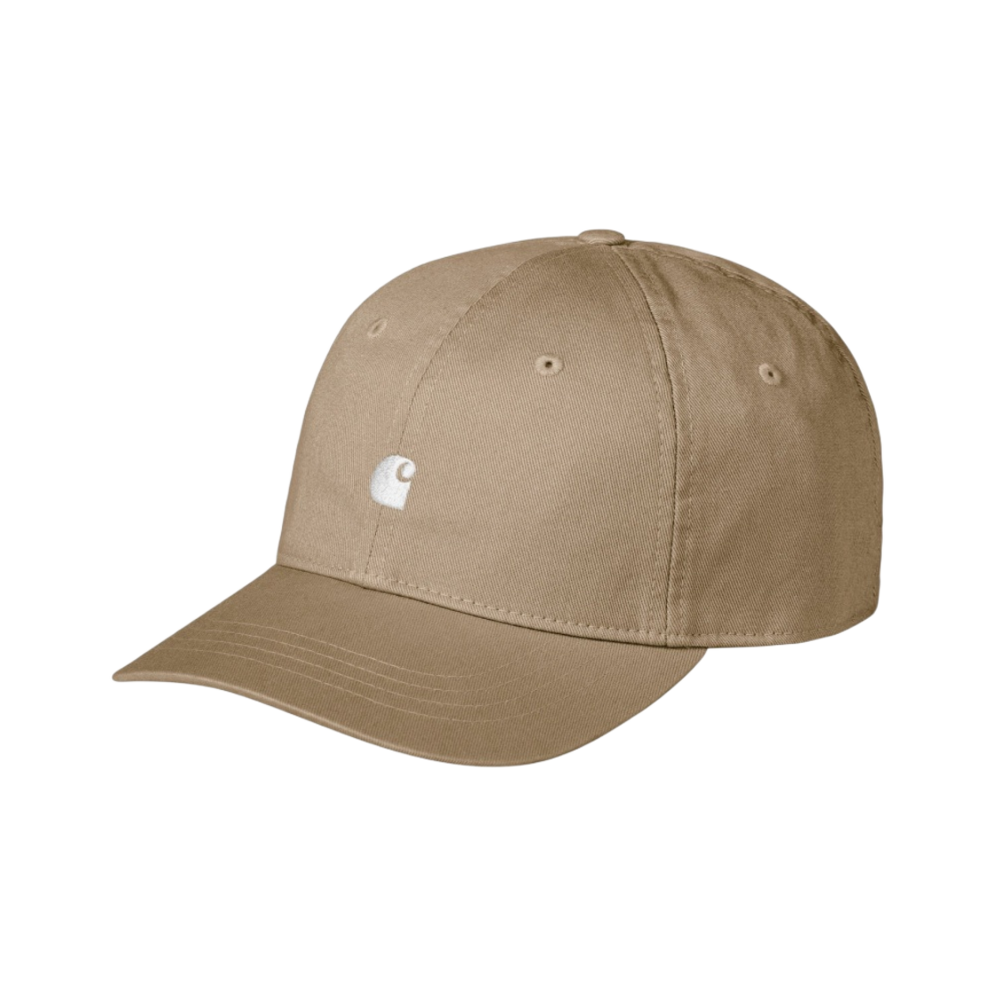 칼하트 WIP 매디슨 로고 캡 세이블 화이트(Carhartt WIP Madison Logo Cap Sable White)