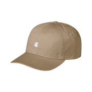 Carhartt WIP Madison Logo Cap Sable White