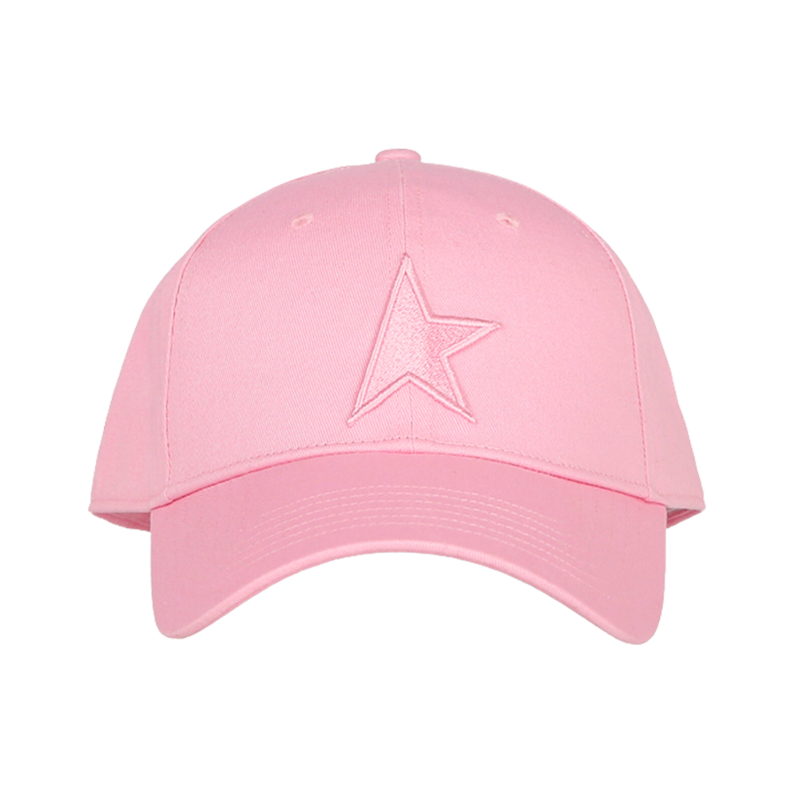 GUP01038-P000597-25531 Golden Goose Baseball Cap with Star Pink