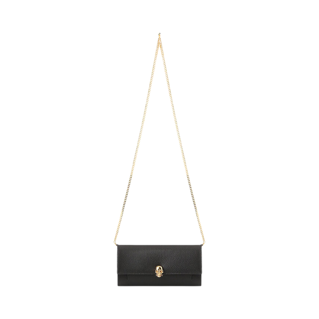 5541961DD0G1000 Alexander McQueen Skull Chain Shoulder Bag Black