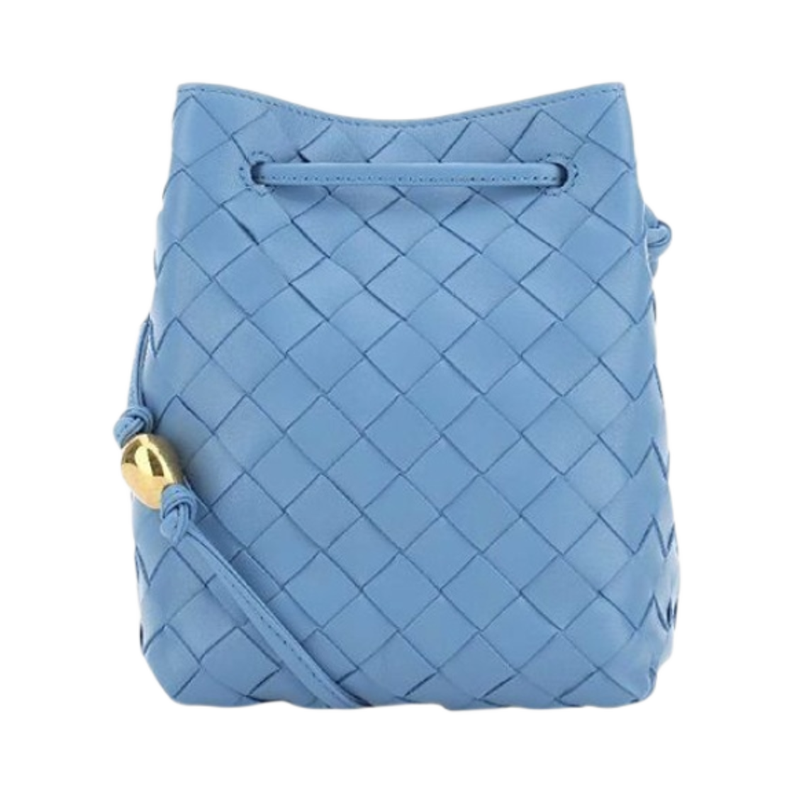 보테가 베네타 스몰 인트레치아토 버킷백 윈드스웹트(Bottega Veneta Small Intrecciato Bucket Bag Windswept) - 1