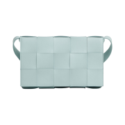 Bottega Veneta Lambskin Leather Cassette Teal Washed