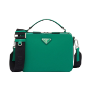 Prada Saffiano Leather Brique Bag Mango